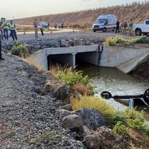 Sulama kanalına devrilen cipteki 3 kişi öldü