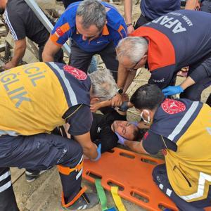 kuyuda su motorundan zehirlenen baba ve 2 oğlu hastaneye kaldırıldı