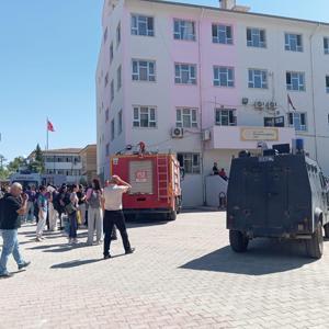 Mardin’de okulun trafosunda yangın