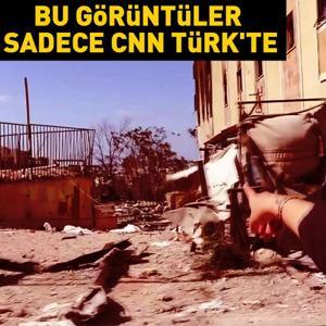 Bu görüntüler sadece CNN TÜRKte İşte İsrailin Dahiyede vurduğu yer | Video Haber