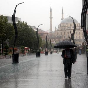 Sarı kodlu uyarı verilen Bolu’da sağanak