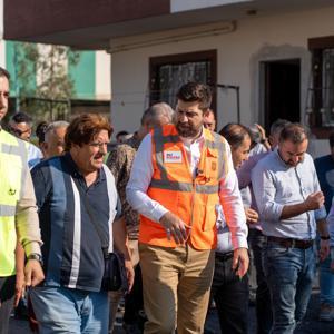 Başkan Boltaç, yol çalışmalarını yerinde inceledi