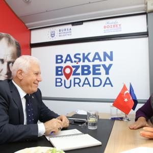 Başkan Bozbey: Desteklerimizle tarım alanları ekilecek, hayvancılık gelişecek