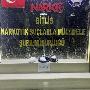 Bitlis’te 3 kilo 100 gram metamfetamin ele geçirildi