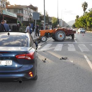 Gazipaşada kaza: 1 ölü