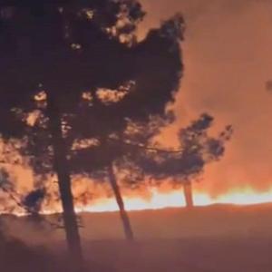 Gaziantep’te örtü yangını