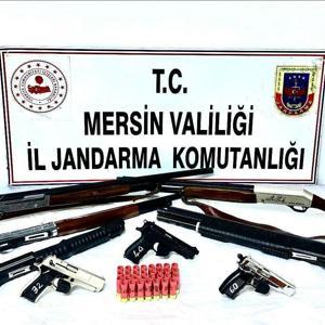 Mersin’de silah kaçakçılığı operasyonu