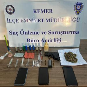 Kemerde uyuşturucu operasyonu