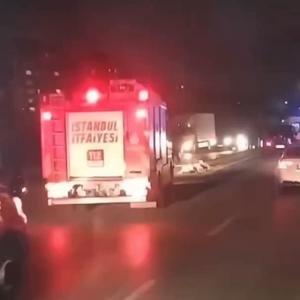 İstanbul-Başakşehirde otomobilin çarptığı skuterın sürücüsü ağır yaralandı