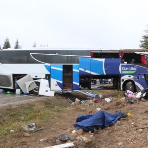 Eskişehirdeki otobüs kazasında şoför yol, araç ve hava koşullarına uygun davranmamış