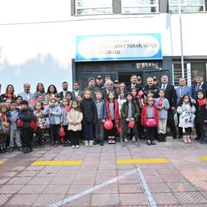 Laleli İlkokuluna şehit polis Memuru Turan Sütcünün ismi verildi