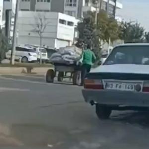 Şanlıurfa’da ata eziyet kamerada