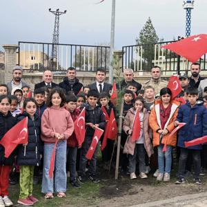 Derikte, şehit Uzman Çavuş Serdar Temelli anısına fidan dikildi