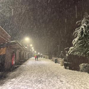 Ordu’nun seyir terası Boztepe beyaza büründü