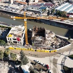 Hatay’ın tarihi meclis binasında restorasyon çalışması sürüyor