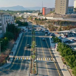 Üniversite hastanesi ve kampüs içine ulaşım daha konforlu hale geldi