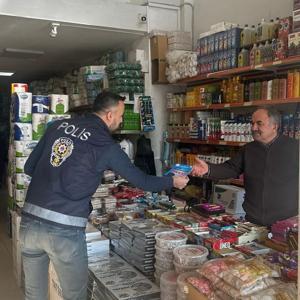 Adıyamanda polis vatandaşları genel asayiş olaylarına karşı bilgilendirdi