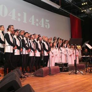 Antakya Medeniyetler Korosu, konserlerin finalini Hatay’da yaptı