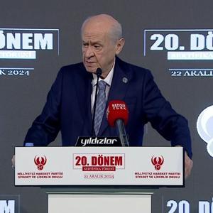 SON DAKİKA HABERİ: MHP lideri Bahçeli, Ankarada liderlik okulu programında konuşuyor