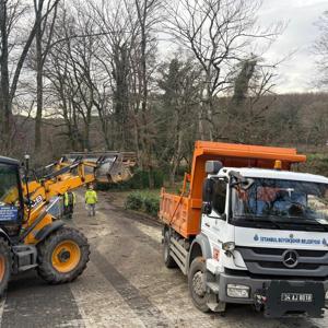 İstanbul- Belgrad Ormanındaki İBB tabelaları kaldırıldı; DKMP tabelaları asıldı