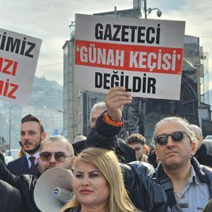 Zonguldak’ta gazeteciler, mesleki sorunlarına dikkat çekti