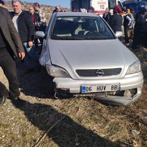 Mardin’de otomobillerin çarpıştığı kazada 1 yaralı