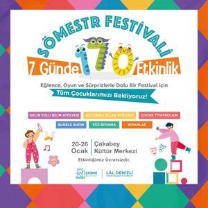 Çeşmede çocuklar Sömestr Festivaliyle eğlenecek