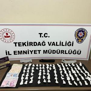 Tekirdağda çok sayıda uyuşturucu ve sentetik hap ele geçirildi, 9 şüpheli tutuklandı