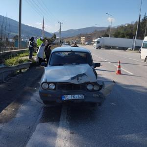 Samsun’da kaza; çift ve kızları yaralandı