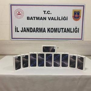 Batman’da 10 kaçak telefon ele geçirildi