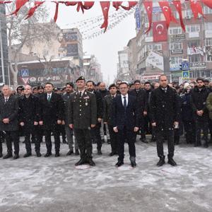 Atatürkün Niğdeye gelişinin 91. yıl dönümü kutlandı