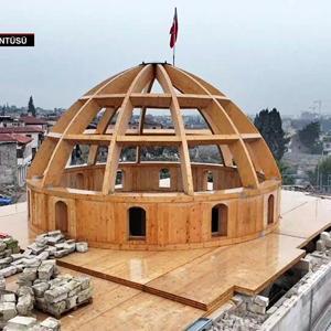 Habib-i Neccar Camii restore ediliyor