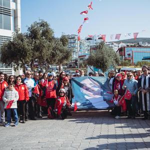 Atatürk’ün Kuşadası’na gelişinin 101’inci yıl dönümü kutlandı