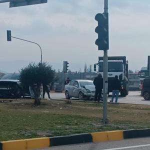 Gaziantep’te otomobiller çarpıştı: 1 yaralı