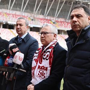 Sivasspor’a protokolden moral desteği