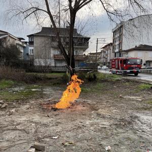 Sondaj sırasında çıkan yangın yaklaşık 3 gündür sürüyor