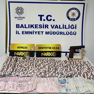 Balıkesirde uyuşturucu operasyonunda 2 şüpheli yakalandı