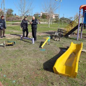 Çukurova Belediyesi parkına saldırı