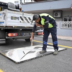 Mersin’de yol çalışmaları sürüyor