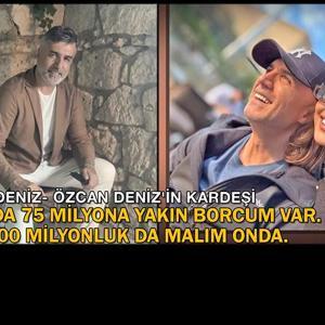 Özcan Deniz: Beni ölümle tehdit ediyor