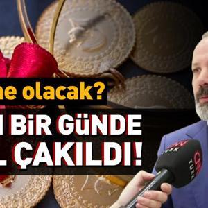 ALTIN BİR GÜNDE 40 TL ÇAKILDI Şimdi ne olacak Altın Uzmanı İslam Memiş diyor ki...