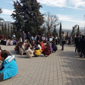 Osmaneli ilçesinde deprem tatbikatı yapıldı