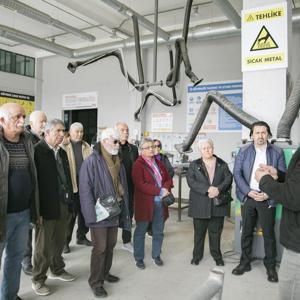 Büyükşehir’in emekli evi üyeleri, hizmetleri yerinde inceledi