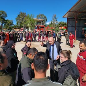 Serikte ormancılara iş başı eğitimi