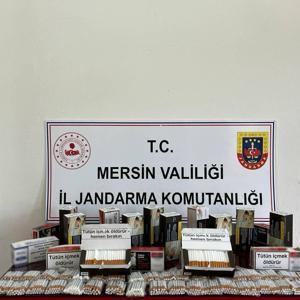 Çamlıyaylada kaçak makaron operasyonu