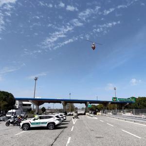 Kırklarelide jandarmadan Cayrokopter ile trafik denetimi