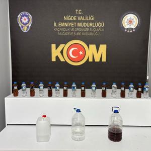 Niğdede kaçakçılık operasyonu: 5 gözaltı