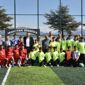 Eğirdirde Ortaokul Futbol Turnuvası Heyecanı