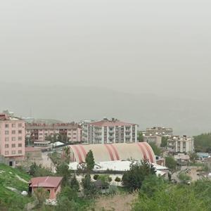 Şırnakta toz taşınımı etkili oldu