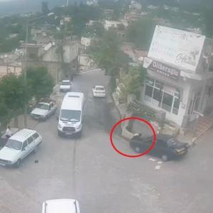 Osmaniyede 9 Öğrenci 11 Kişinin Yaralandığı Kaza Kamerada